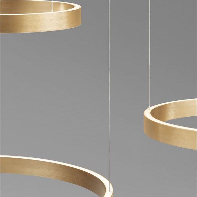 Lampa suspendata ELOWEN D:40-60-80CM LED 181W 8891Lm 3000K Triac Dimmable light up & down
