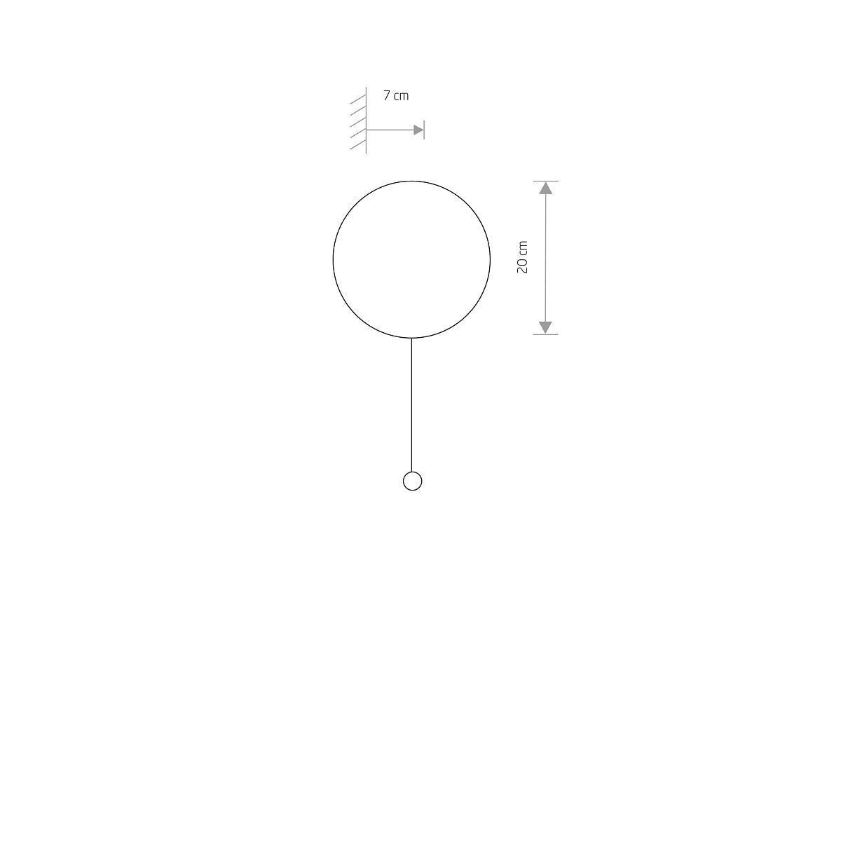 Aplica de perete JURANA