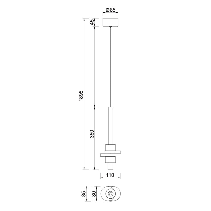 Lampa suspendata EINAR
