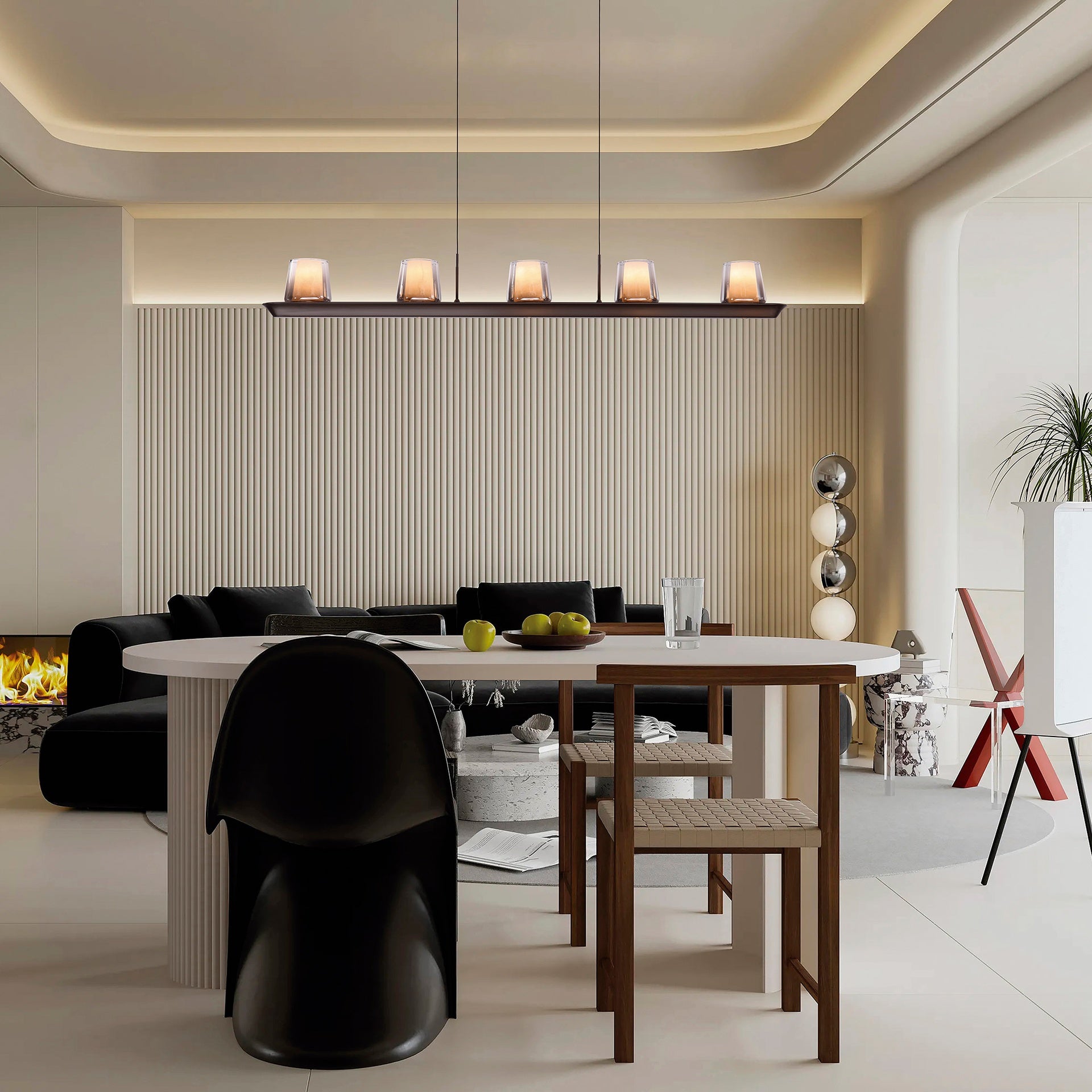 Lampa suspendata dimabila DASTEL 55W