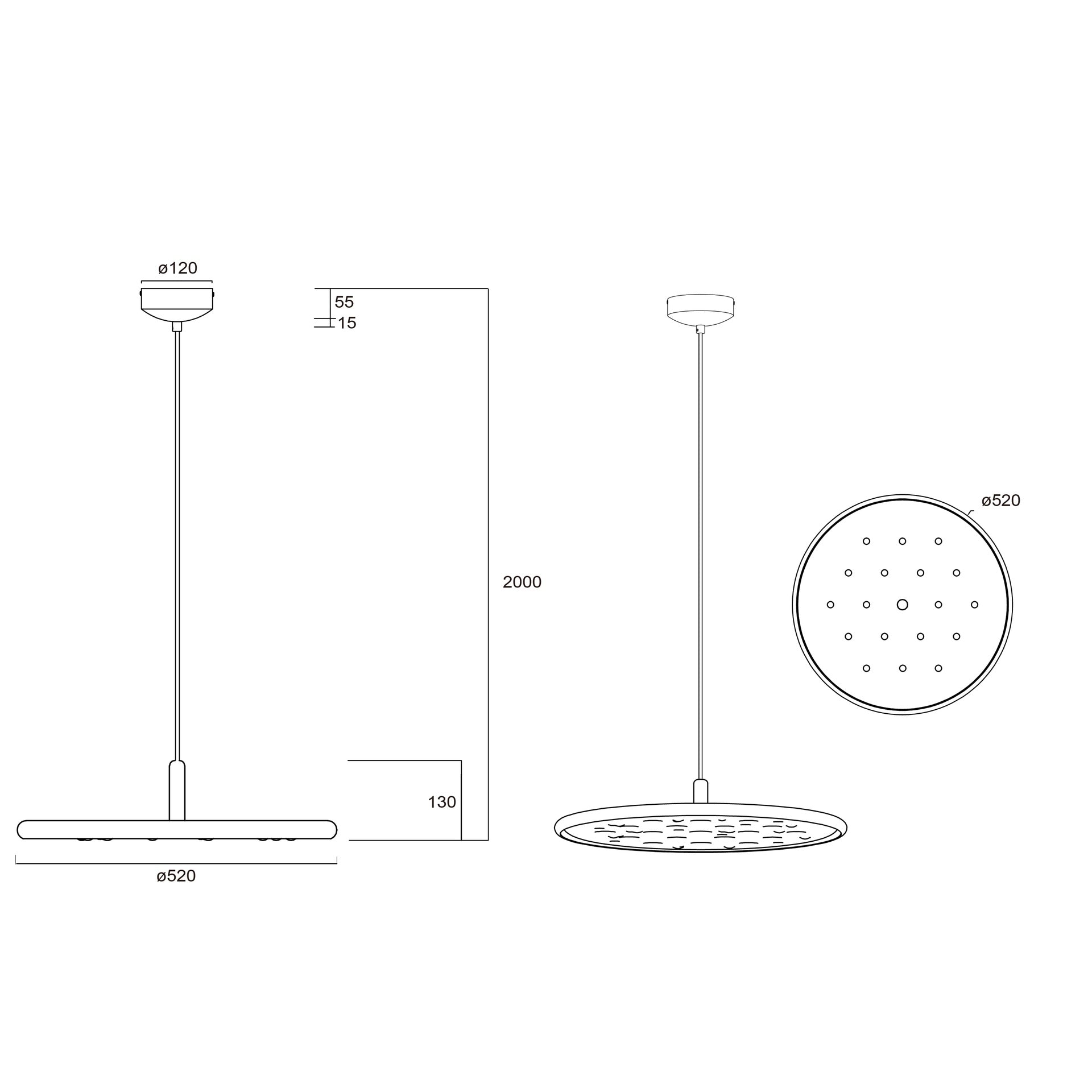Lampa suspendata ARVID