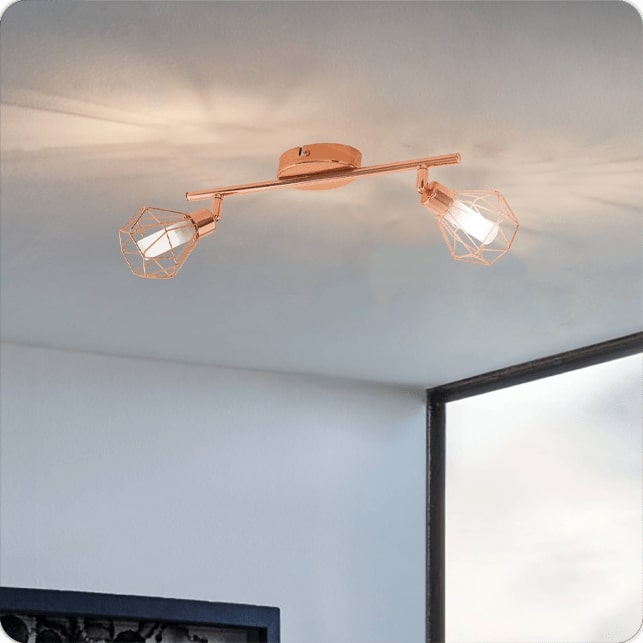 Plafoniera ZAPATA 2L