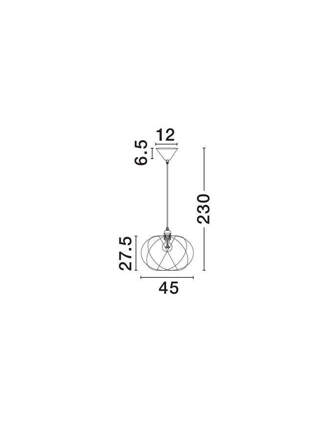 Lampa suspendata BORA