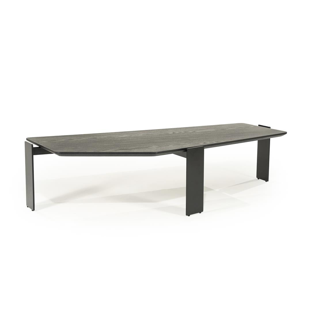 Masuta de cafea LARIVA BLACK 150 x 70 x 35 CM