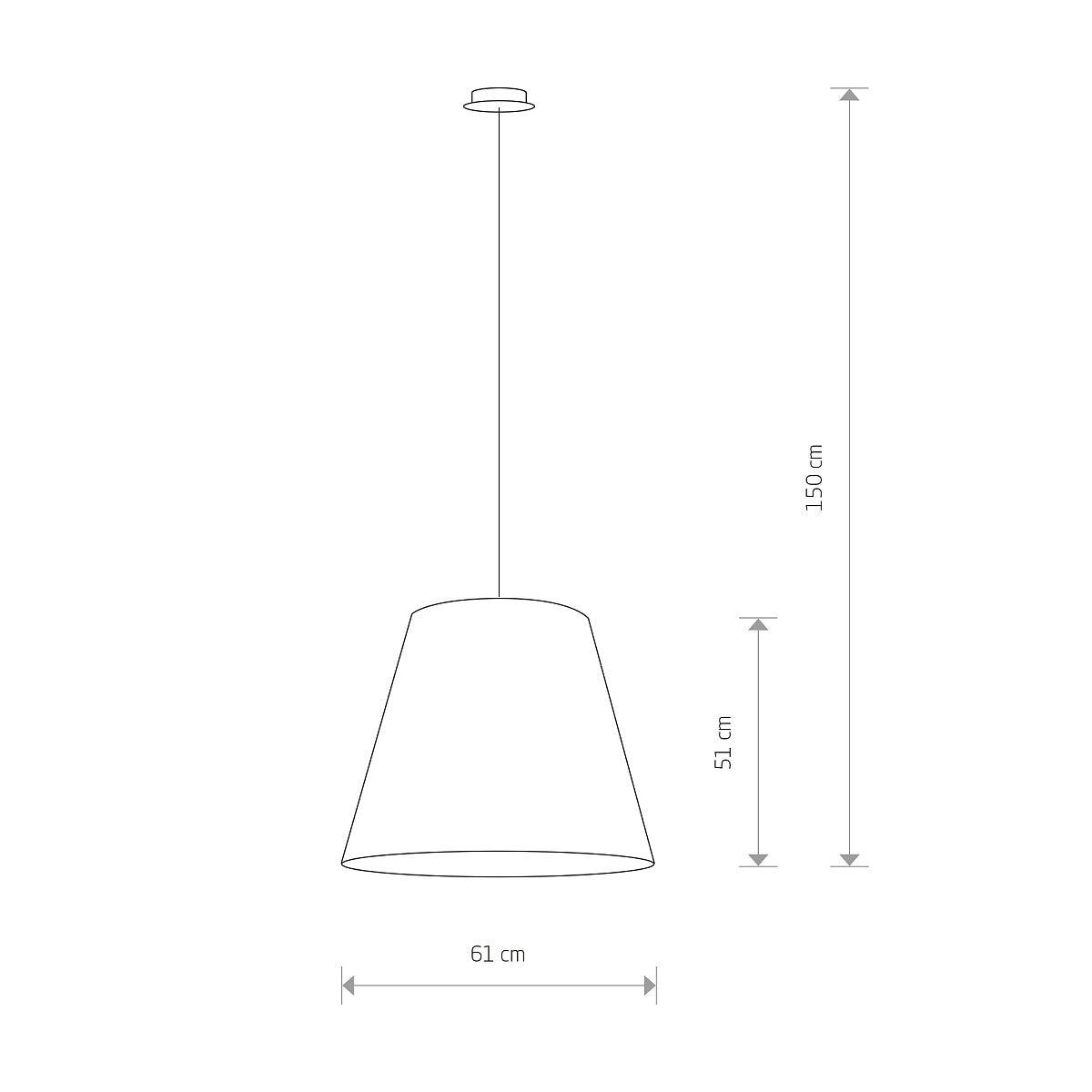 Lampa suspendata MEZAGOR