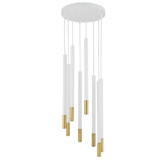 Lampă suspendată SOPEL DUE GOLD 8L