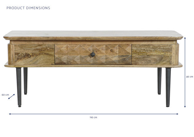 Masuta de cafea AIGLE 116 x 60 x 46 CM