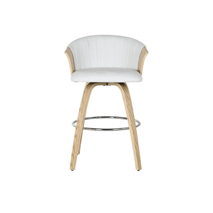 Scaun de bar ALDO WHITE H64 CM