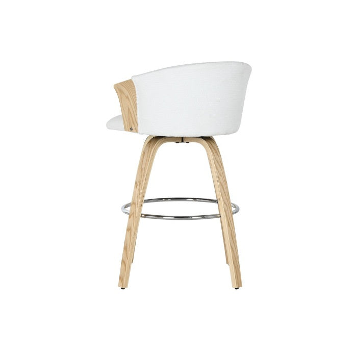 Scaun de bar ALDO WHITE H64 CM