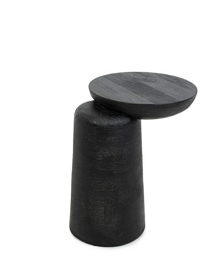 Masuta de cafea ALIAO BLACK 41 x 35 x 46 CM