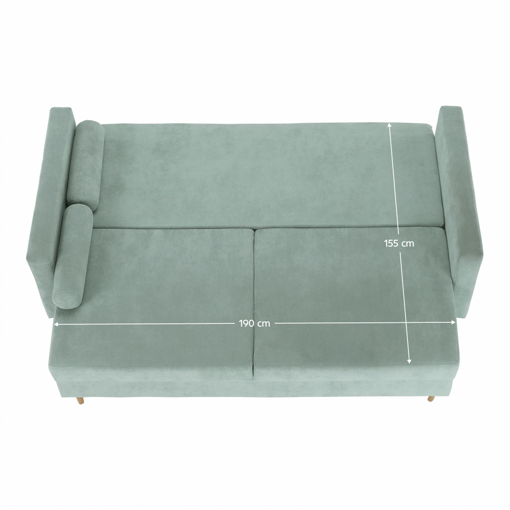 Canapea extensibila 3 locuri CAMELAS TEX 216 CM