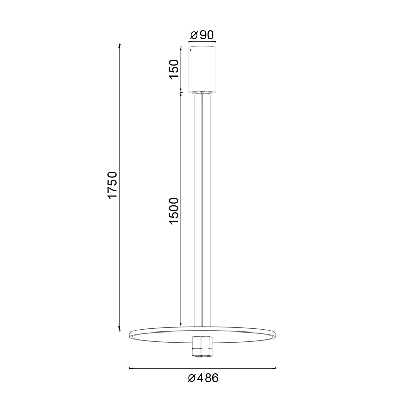 Lampa suspendata BLUM Ø48 CM