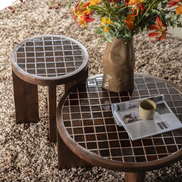 Masuta de cafea TARLO Ø70 x 35 CM