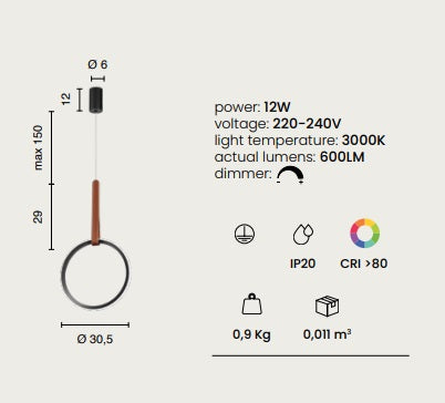 Lampa suspendata dimabila REGULAR C