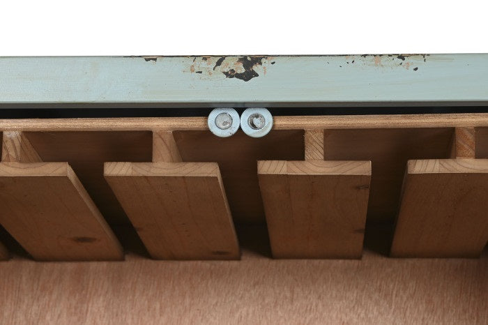 Cabinet de vinuri CAMELI AZUL 76 x 41 x 157 CM