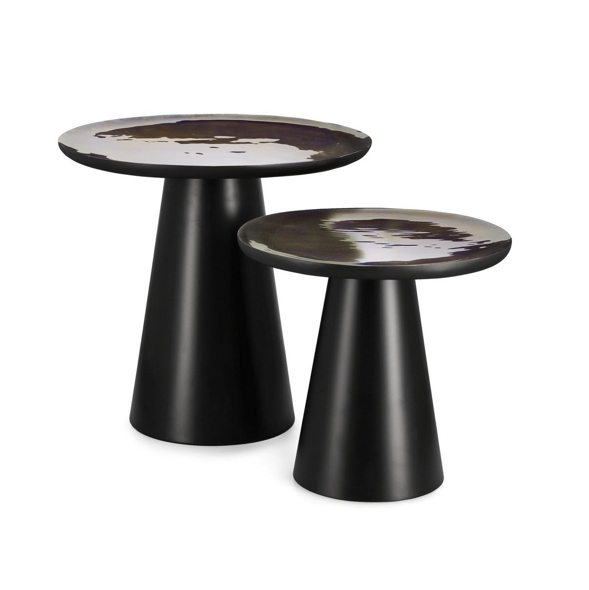 Set 2 masute de cafea ZAINAB RO Ø43/56 x 42/52 CM