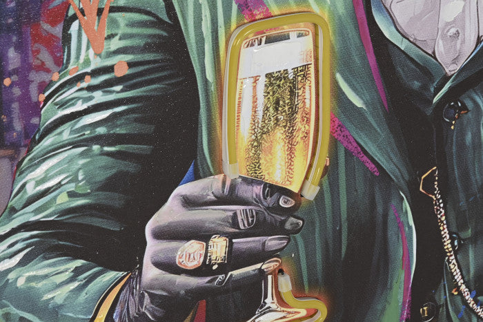 Set 2 tablouri HALMER LED 83 CM