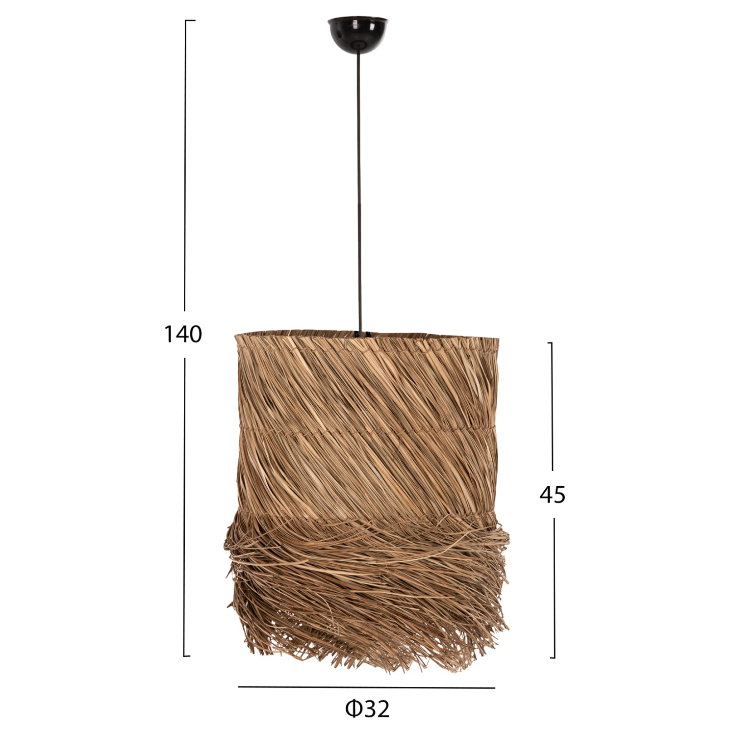 Abajur DUAN SEAGRASS Ø32 CM
