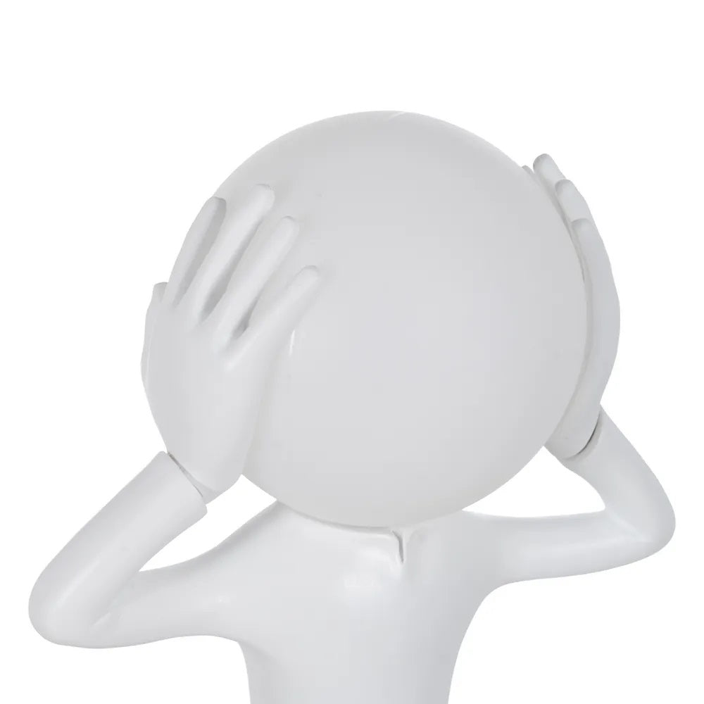 Veioza DURASH FIGURE WHITE