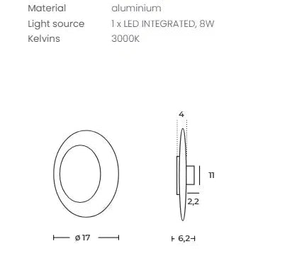 Aplica de perete ALEXANDRIA
