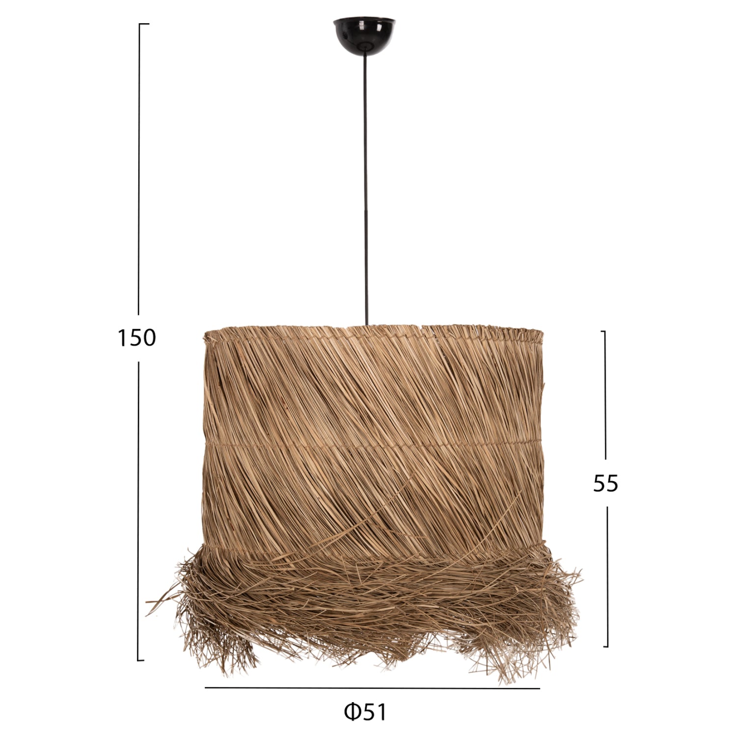 Abajur DUAN SEAGRASS Ø51 CM