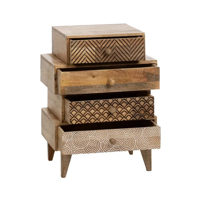 Noptiera ELPHI 46 x 30 x 60 CM