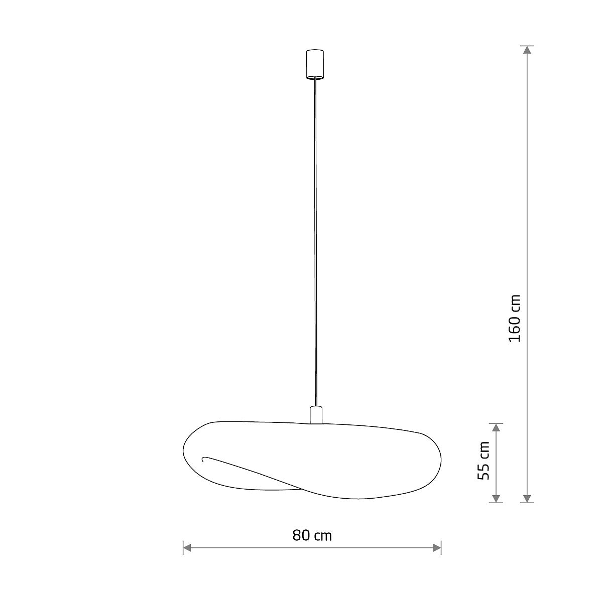 Lampa suspendata ELRUP L