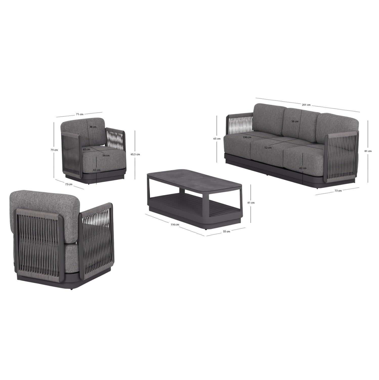 Set pentru exterior ELYSIA