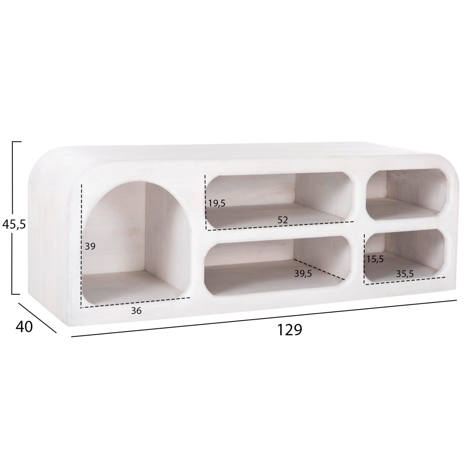 Comoda TV ESTRIA 130 x 40 x 45 CM