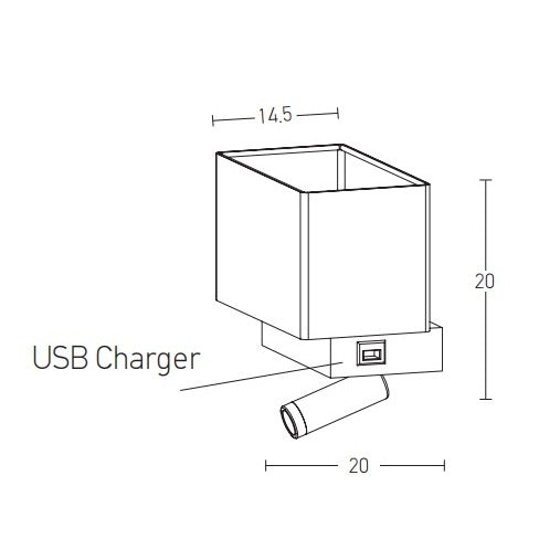 Aplica de perete FIDLER