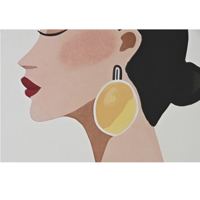 Set 2 tablouri GLOVES LIME 82 x 122 CM