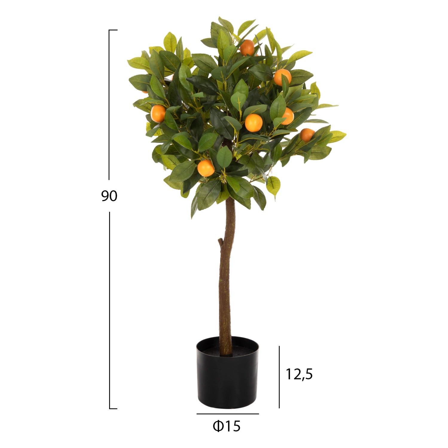 Planta artificiala GUIDO ORANGE TREE 90 CM