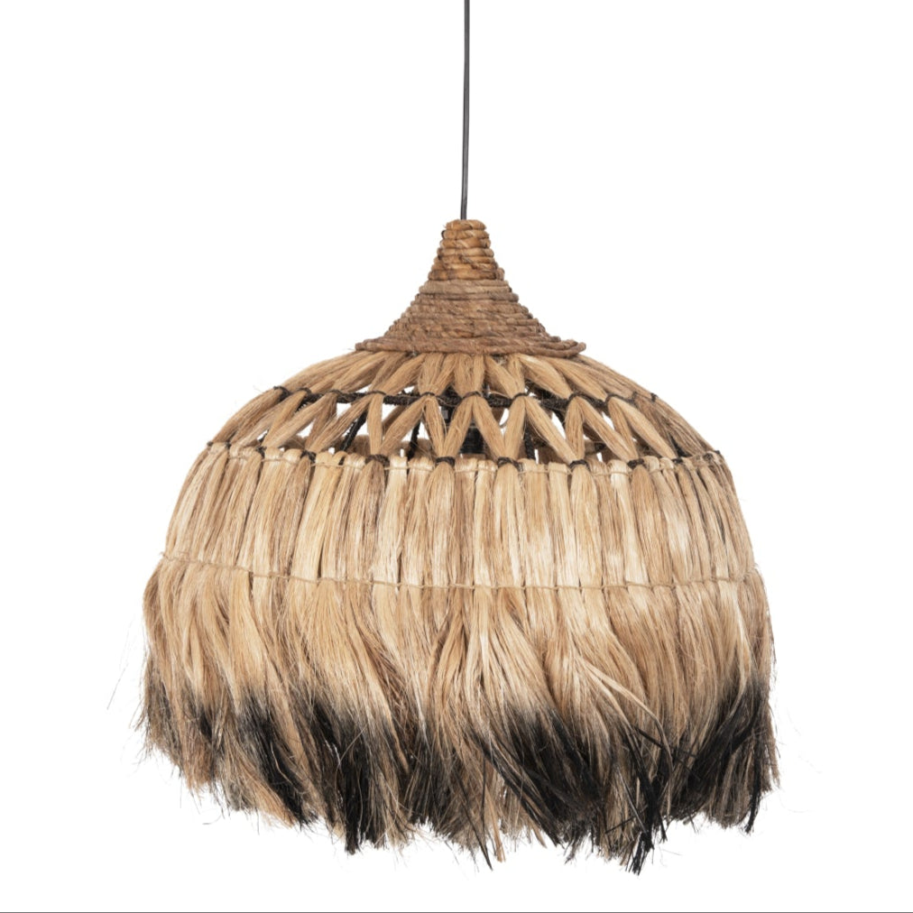 Lampa suspendata IATIS ABACA BLACK