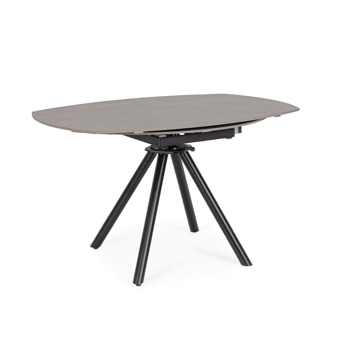 Masa extensibila ILMA BLACK/GREY 87(135) x 87 CM