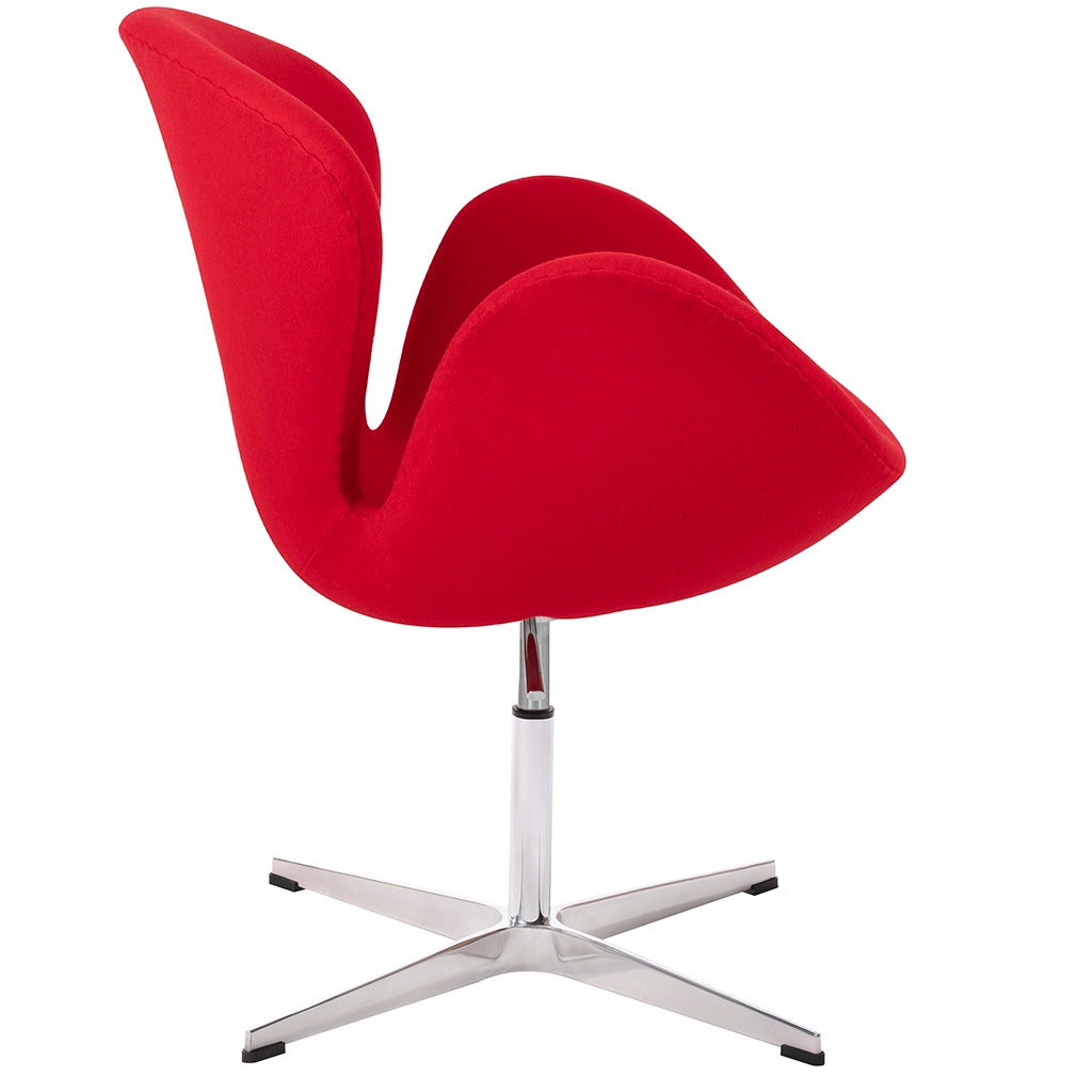 Fotoliu rotativ SWAN RED
