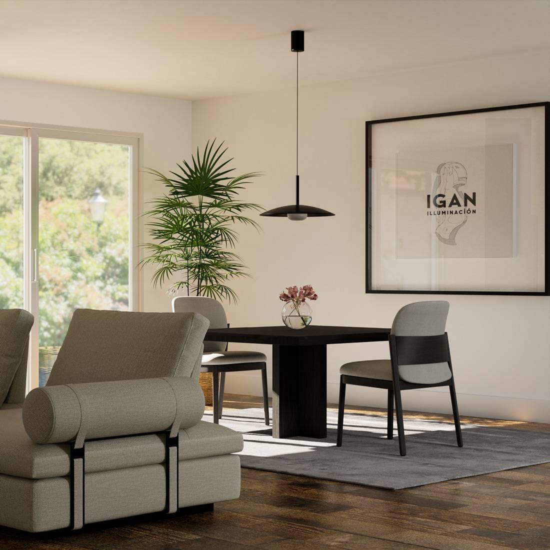 Lampa suspendata RITA ROUND