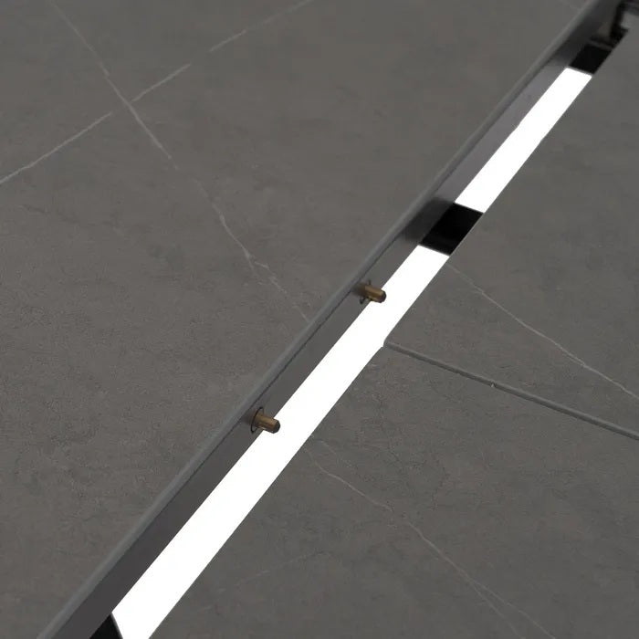 Masa extensibila LISBEL GREY 120(160) x 120 CM