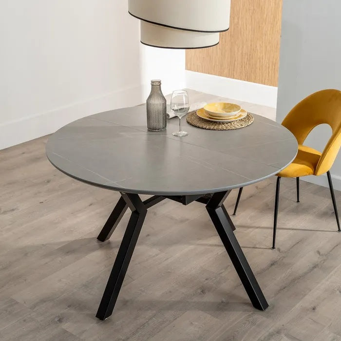 Masa extensibila LISBEL GREY 120(160) x 120 CM