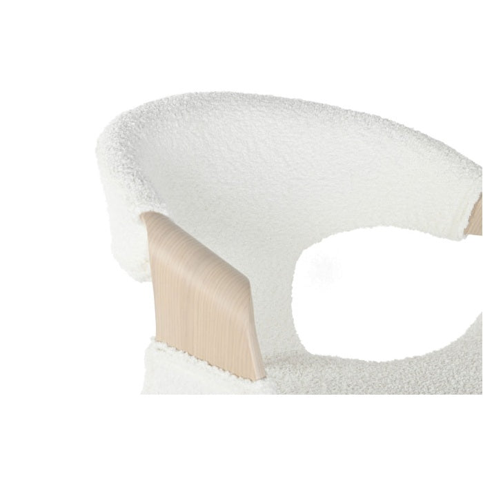 Scaun de bar LOREZNI WHITE H63 CM