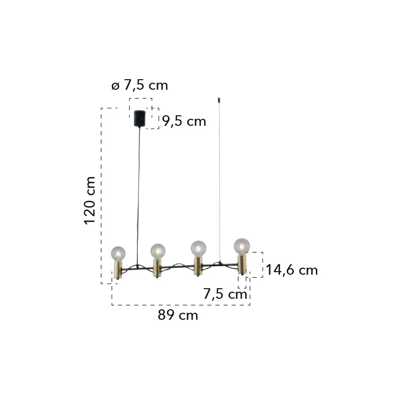 Lampa suspendata AXON LINE