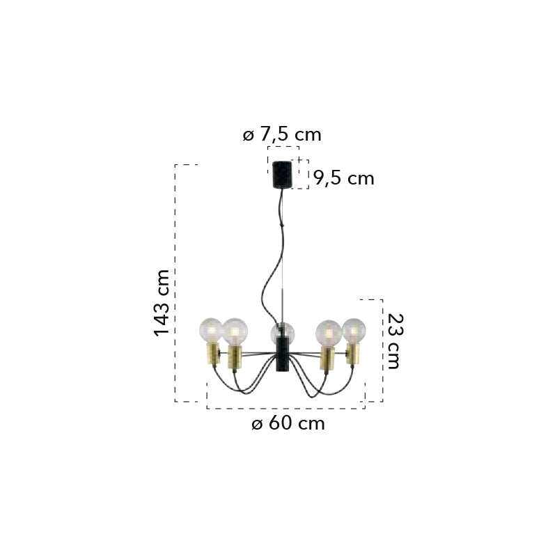 Lampa suspendata AXON 5
