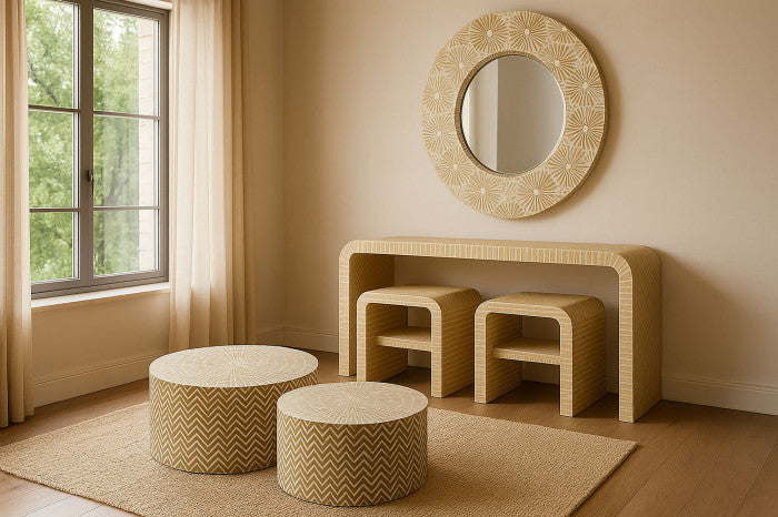 Oglinda de perete LENDRAL Ø100 CM