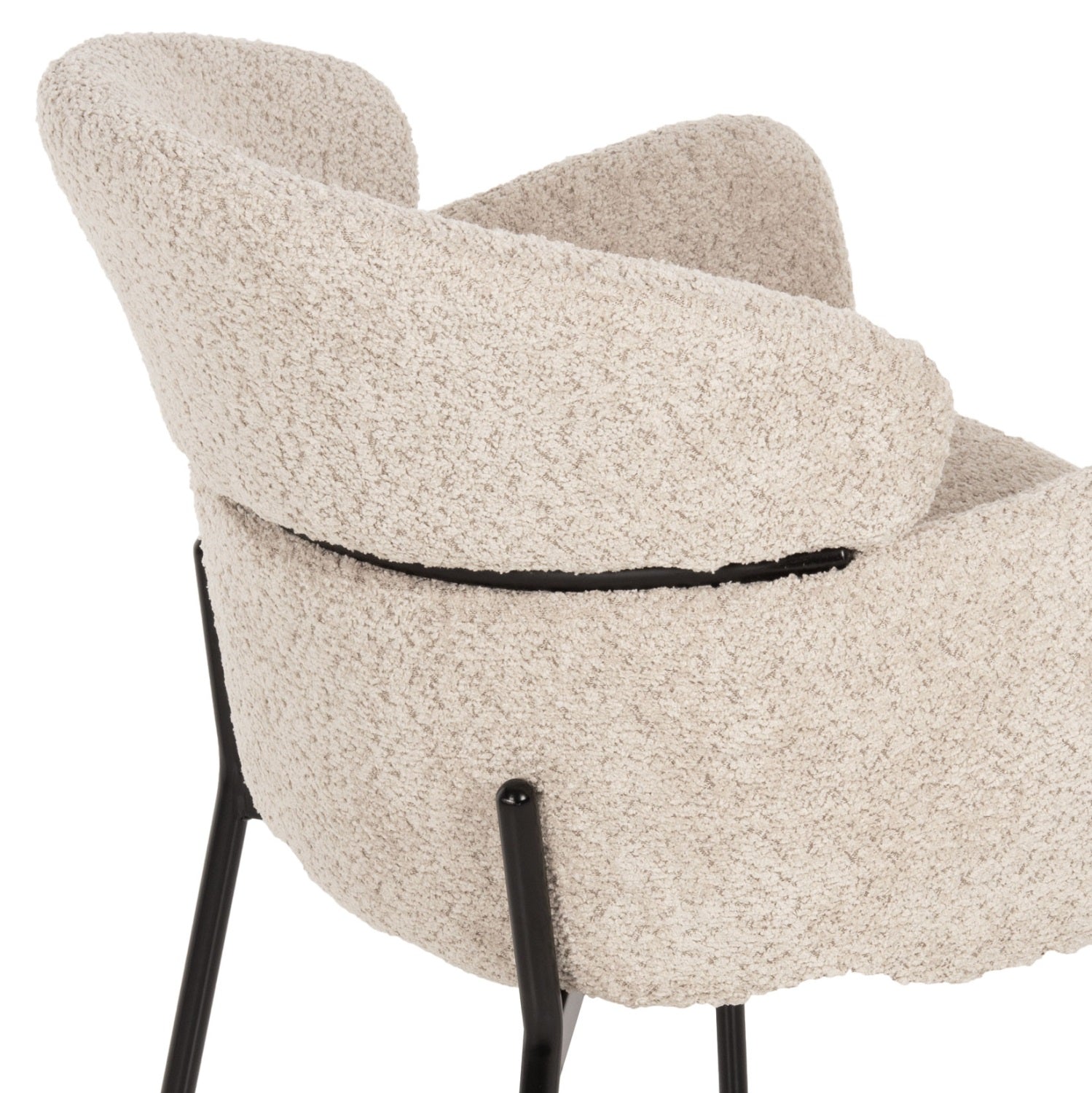Scaun MILEO BOUCLE Beige