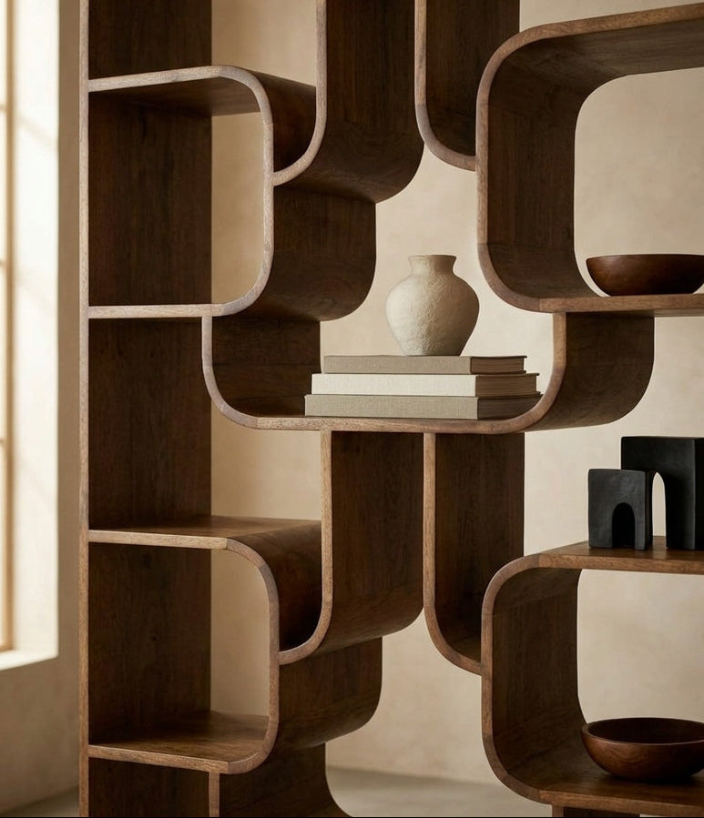 Biblioteca BIRKAL 90 x 35 x 180 CM