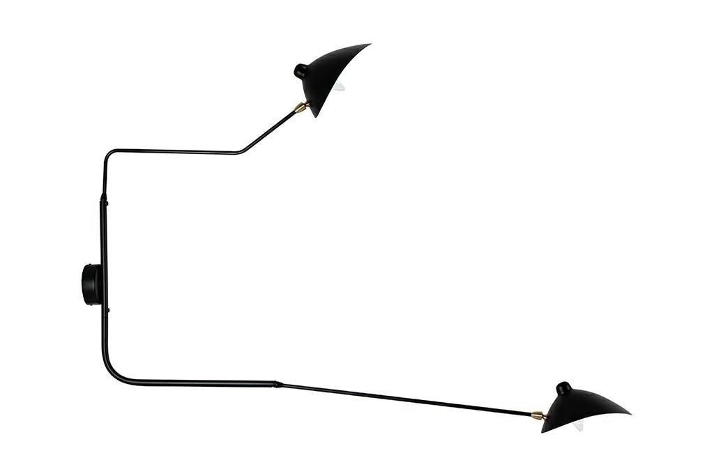 Aplica de perete RAVA BLACK