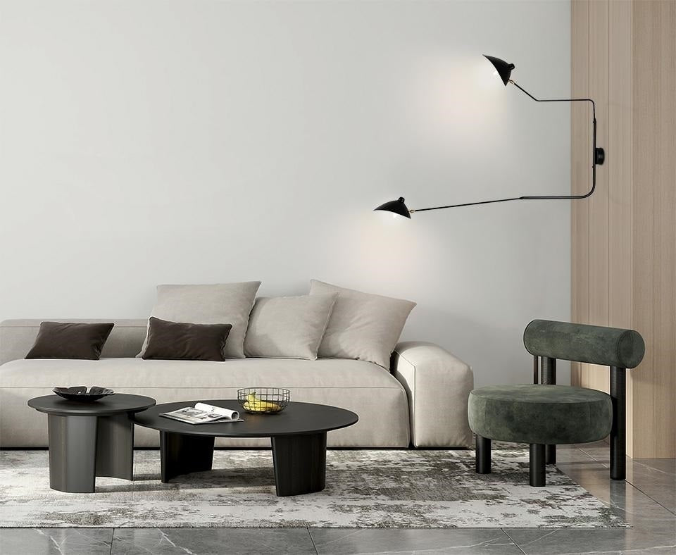 Aplica de perete RAVA BLACK