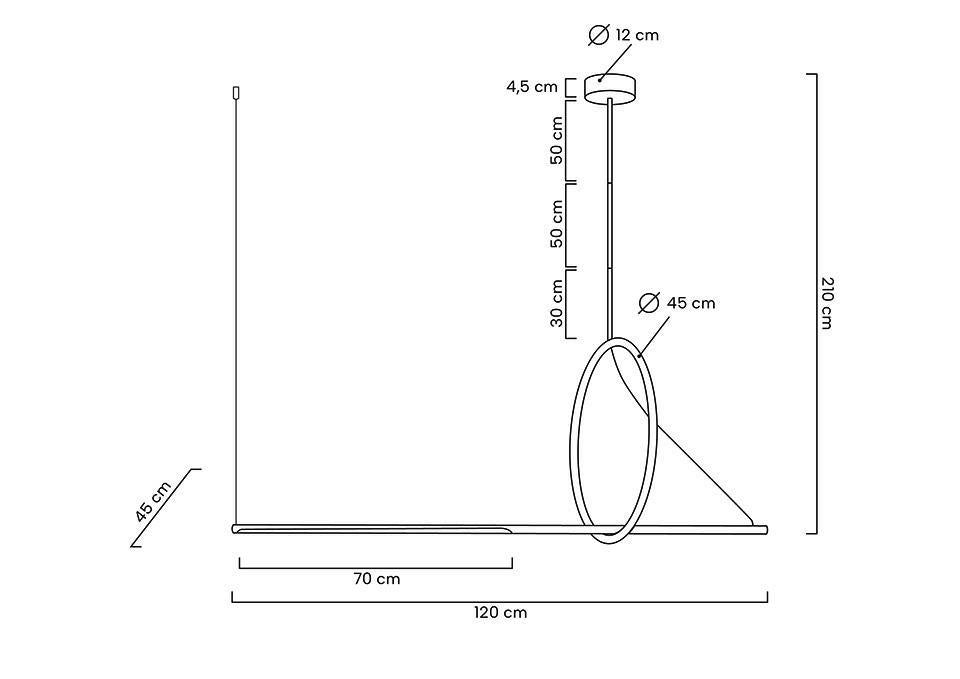 Lampa suspendata STECA