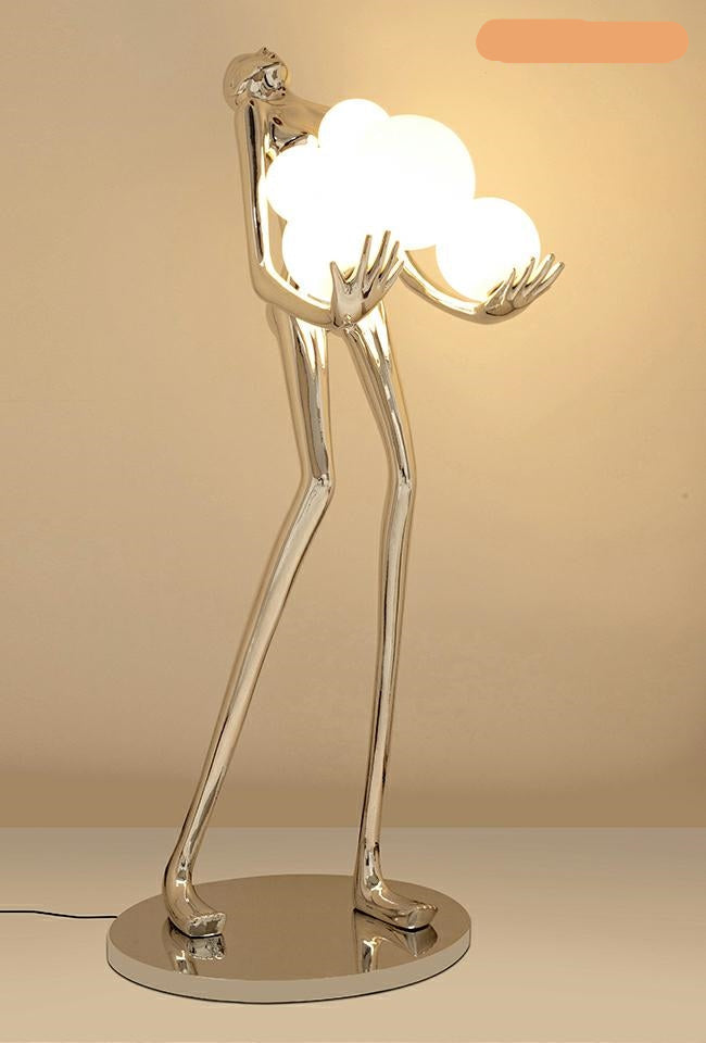 Lampadar HUMAN PREMIUM SILVER