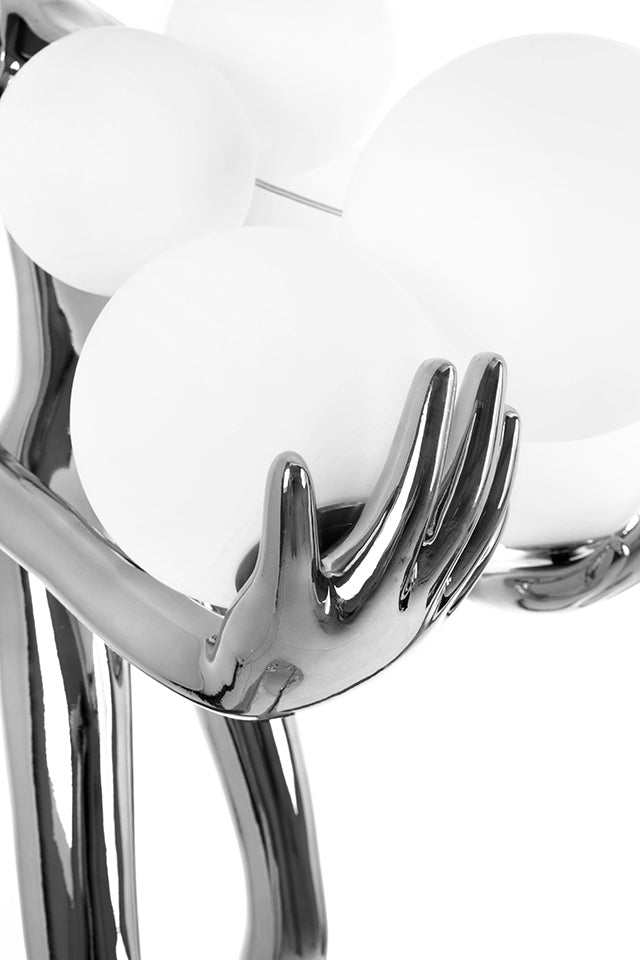 Lampadar HUMAN PREMIUM SILVER