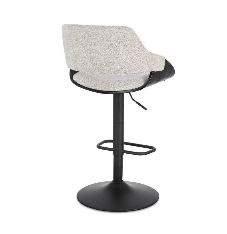 Scaun de bar ROXANNE RAINY H62/83 CM